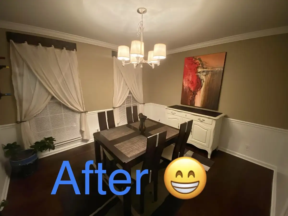 Professional dining room restoration after water damage in Cheltenham